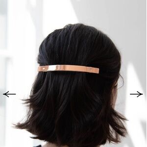 Sylvain le Hen hair barrette number 021 rose gold